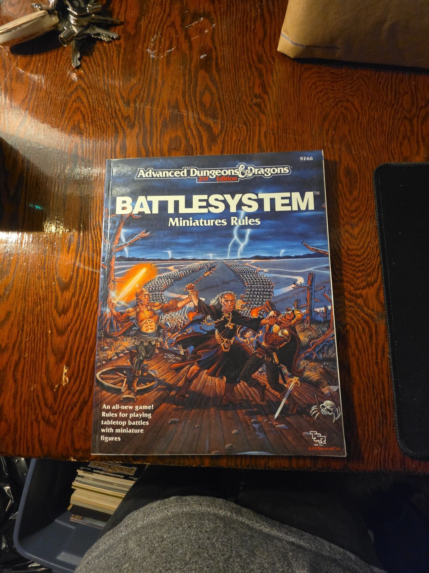 TSR Advanced Dungeons & Dragons Battlesystem Miniatures Rules 1