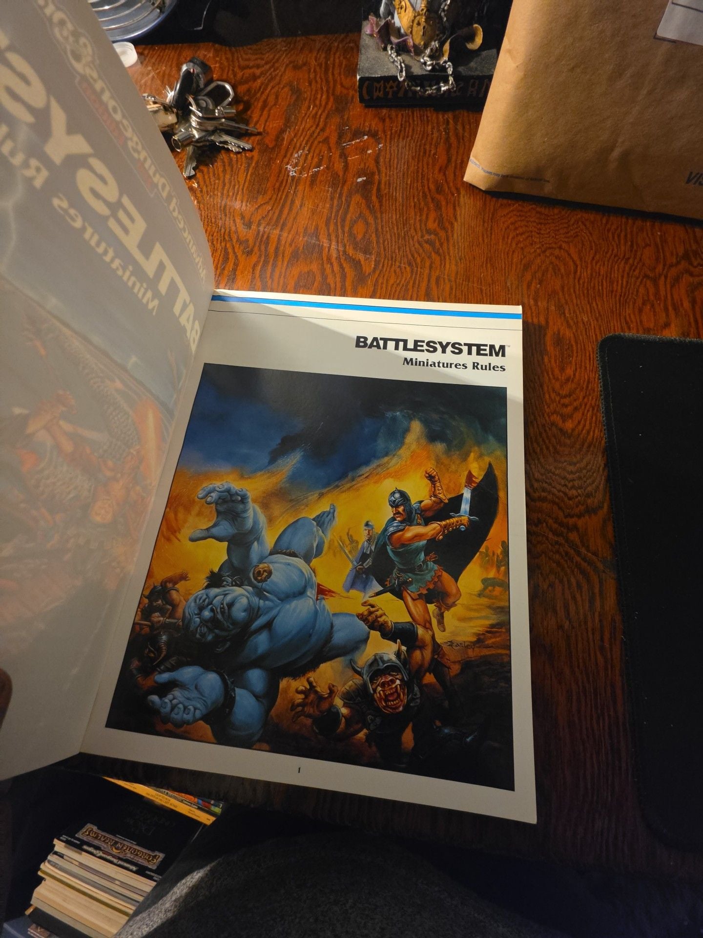 TSR Advanced Dungeons & Dragons Battlesystem Miniatures Rules 3