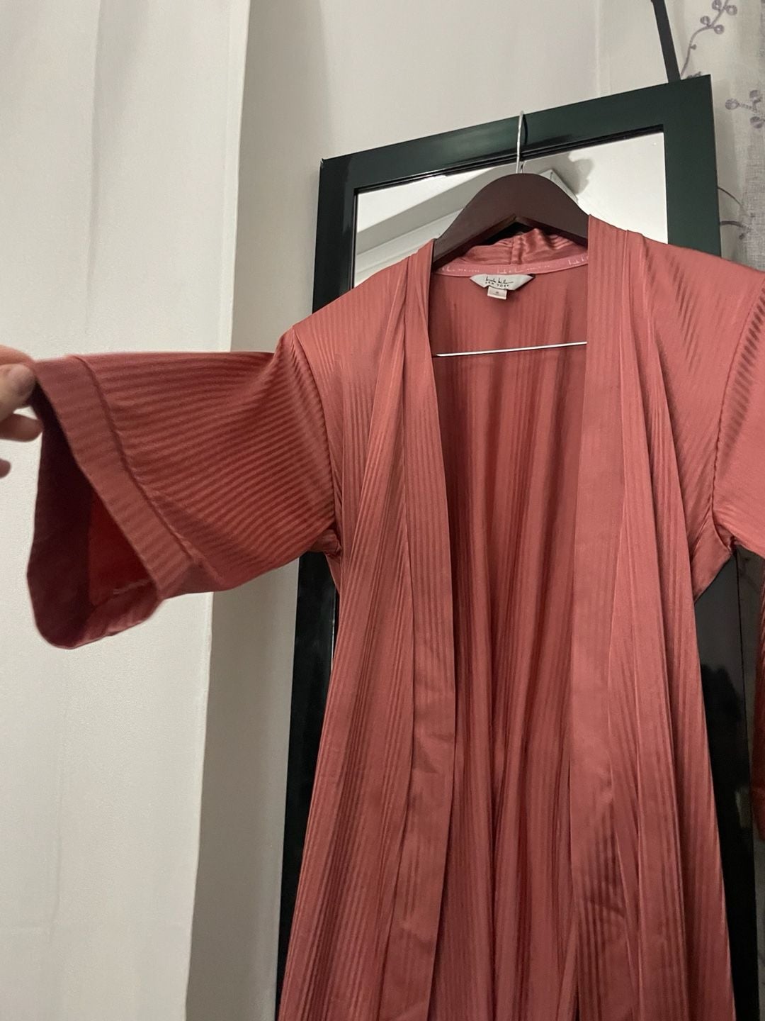 Nicole Miller Loungewear Set Size S Pink 3-Piece with Robe 12