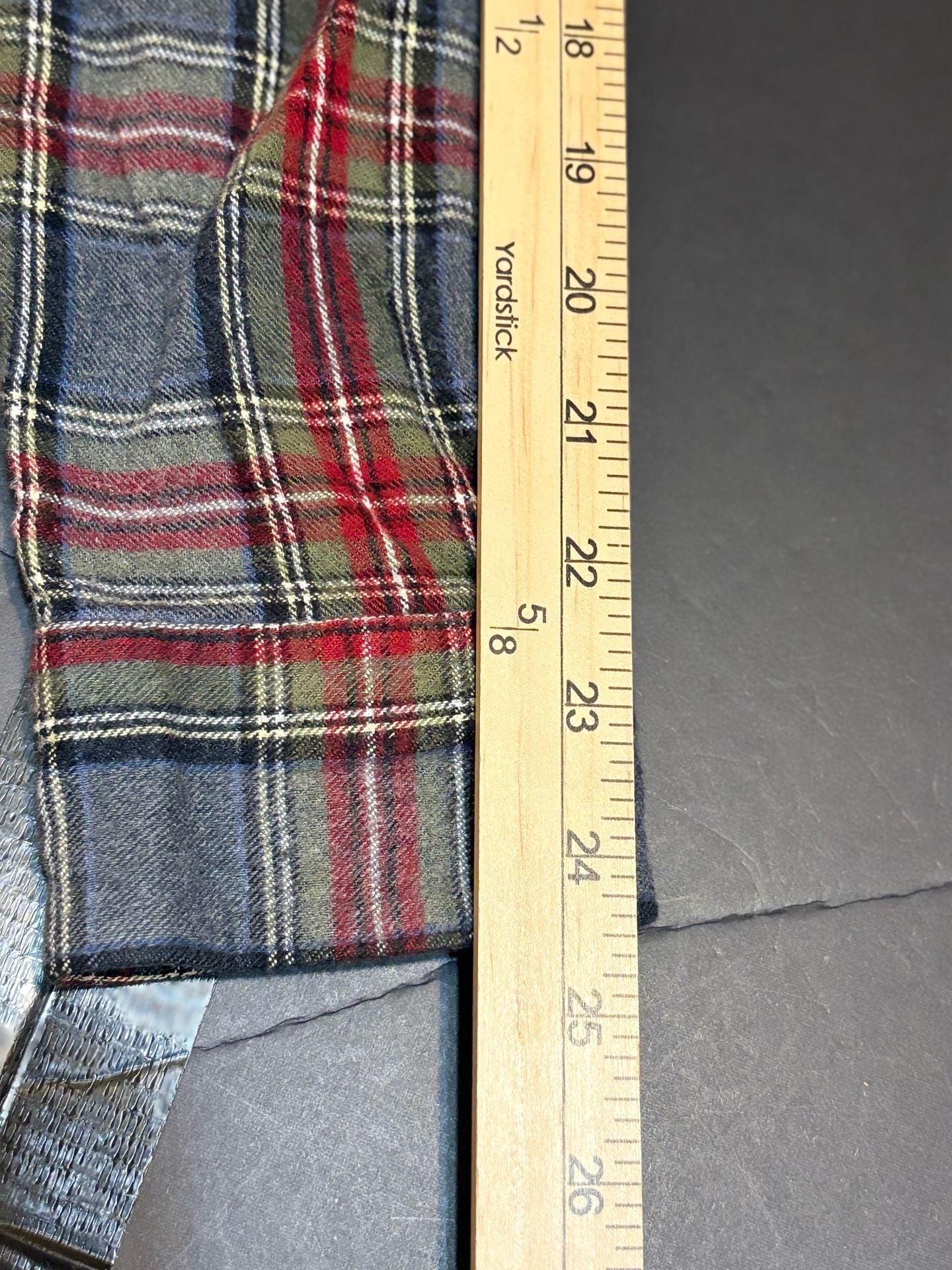 L.L.Bean 1912 Field Flannel Shirt Size S-REG Plaid Gray Cotton 10