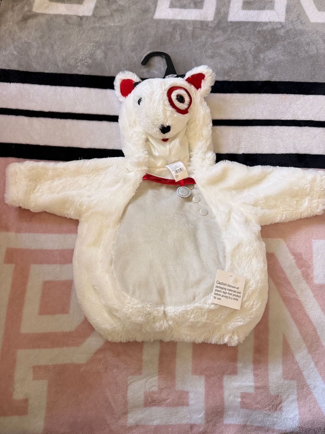 Target Bullseye Dog Halloween Costume Size 0-6M Infant 2