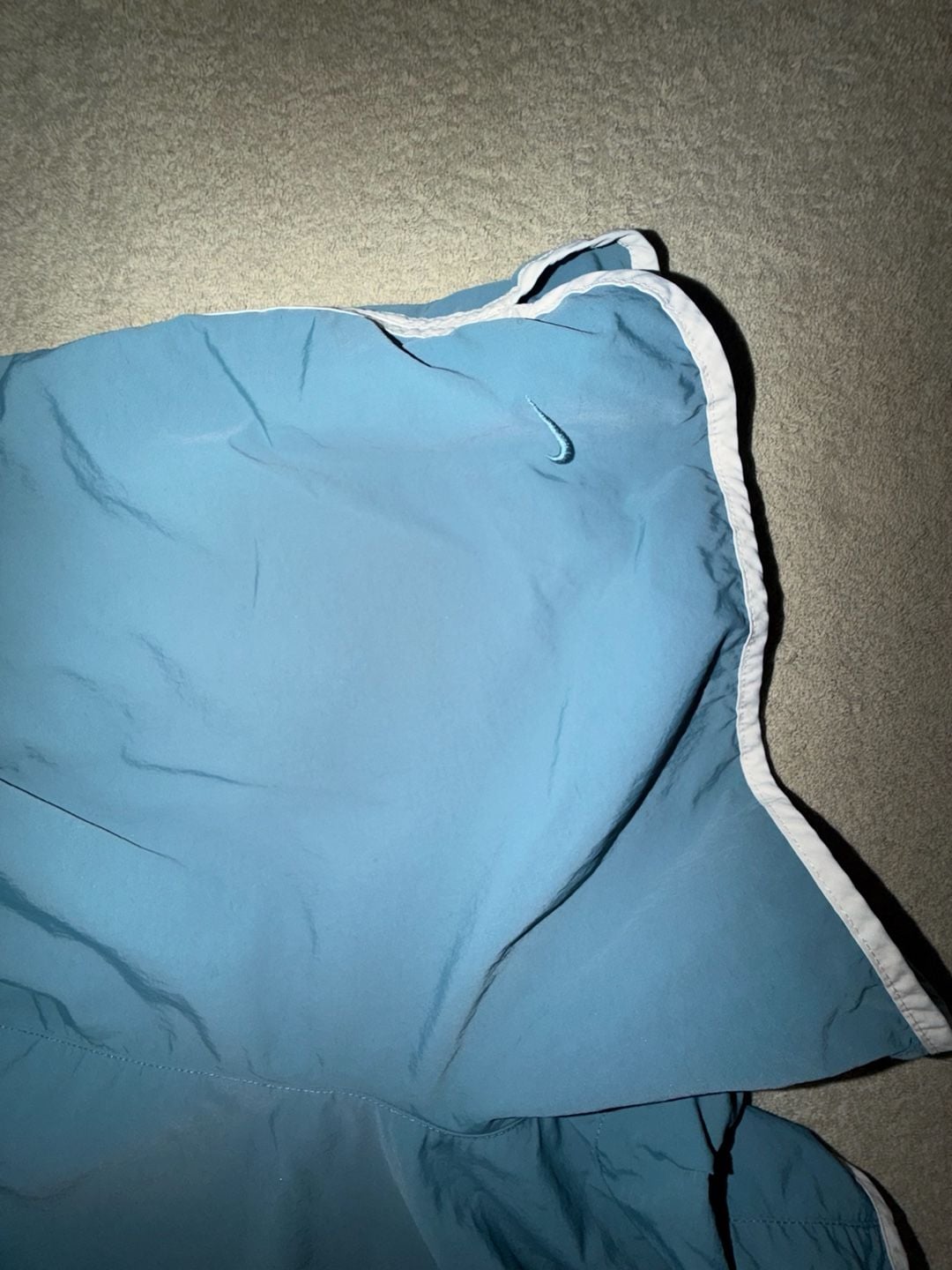Nike Dri-FIT Heritage Training Shorts Size L Teal Blue Gym 5" 7