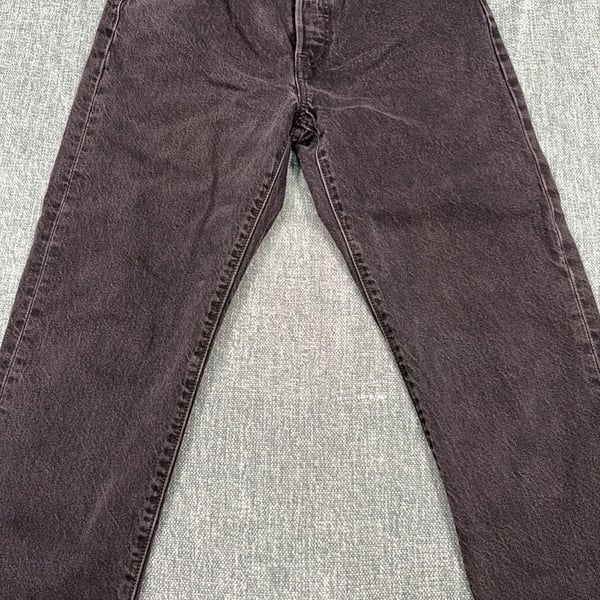 Levi's 501 Black Denim Jeans size 28/26