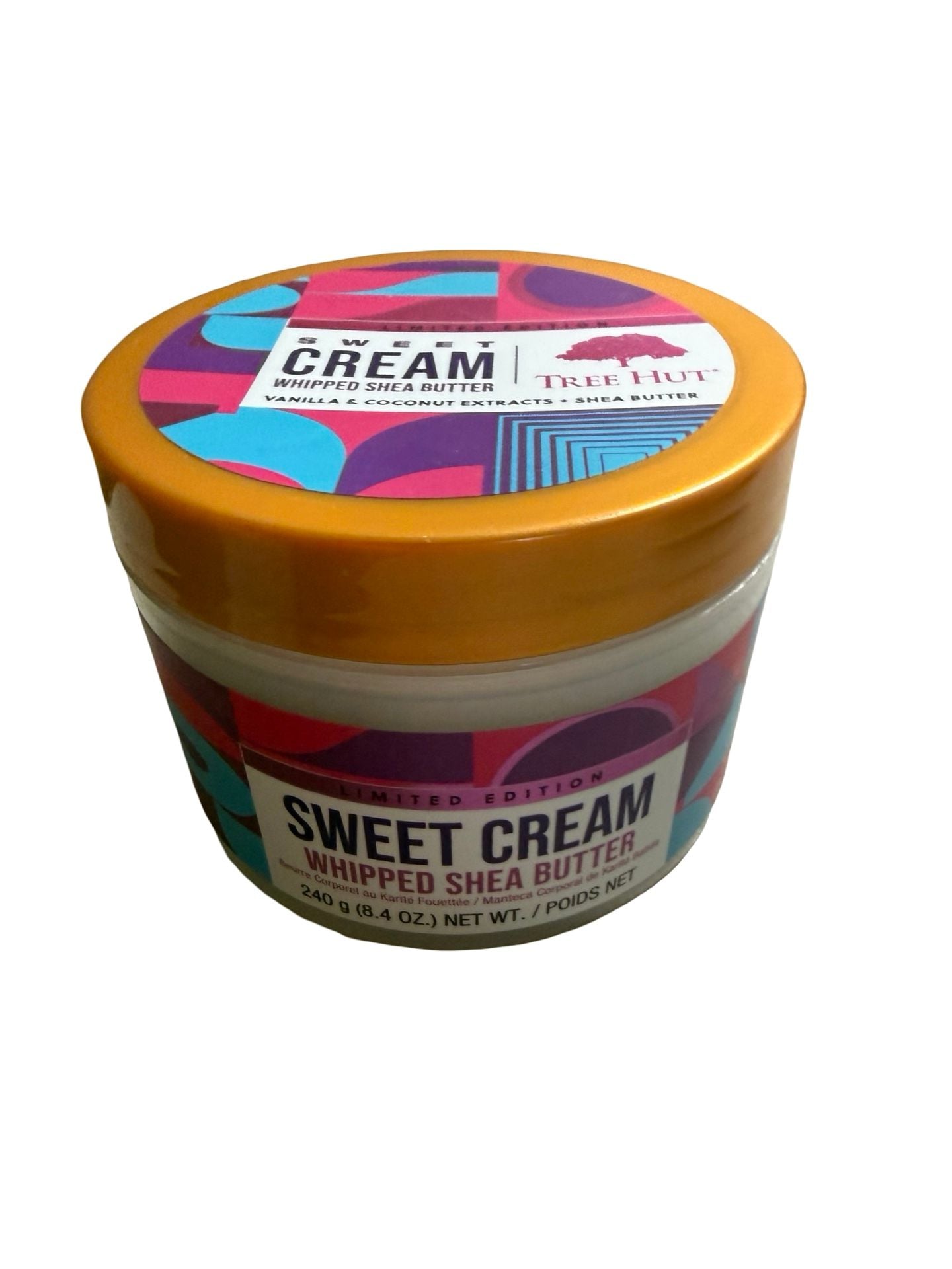 Tree Hut Sweet Cream Whipped Shea Body Butter Limited Edition 8.4oz (Lot of 2) 2
