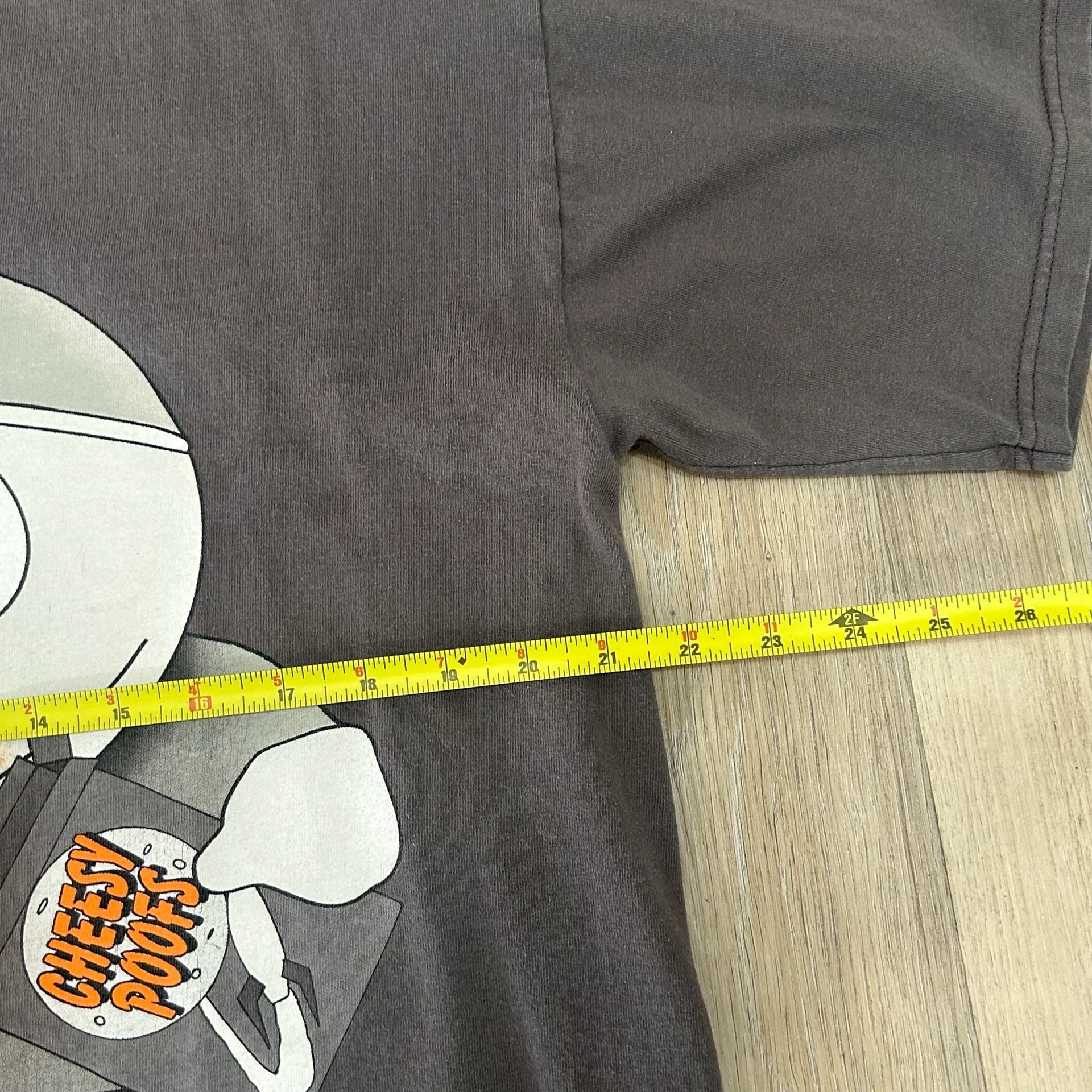 Santee Gold South Park Cartman Cheesy Puffs Size L Vintage 1998 T-Shirt 8