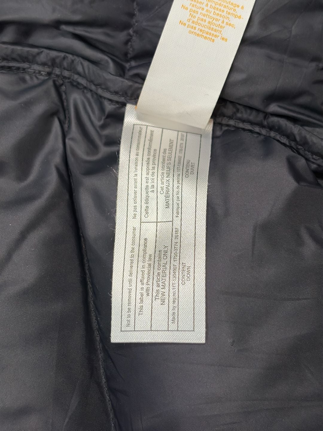 Lucy Puffer Jacket Size S Black Quilted Goose Down Women’s 9