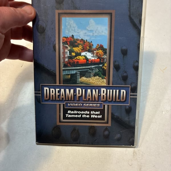 Dream Plan Build Video Series Railroads That Tamed The West DVD