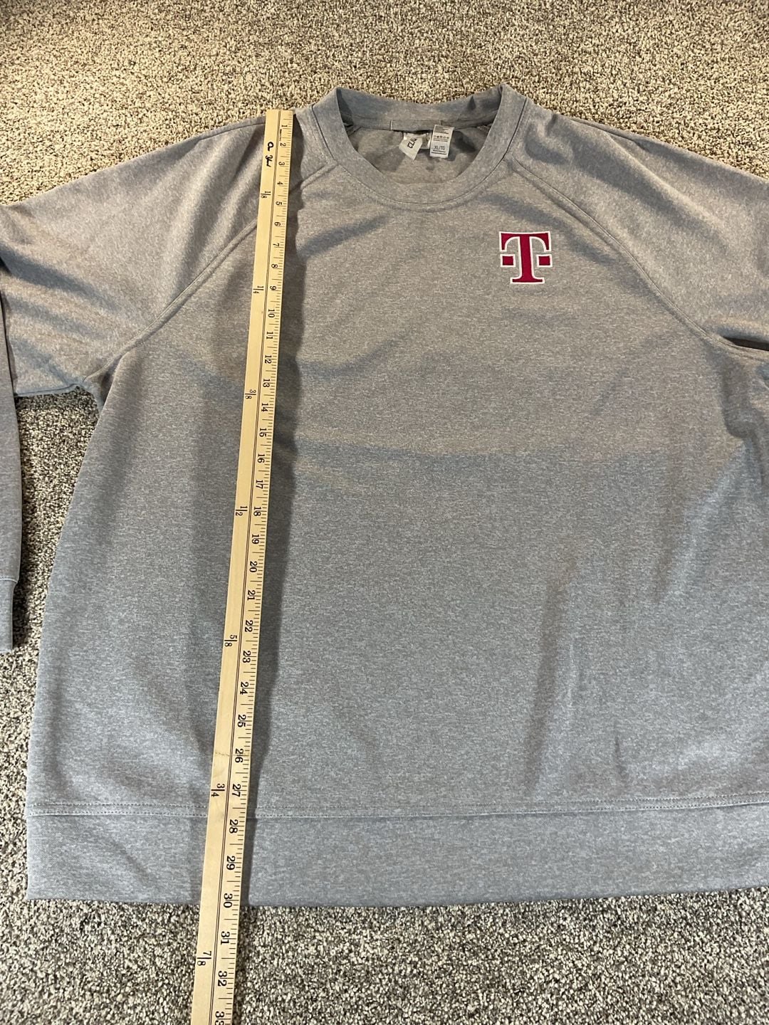 Gildan T-Mobile Performance Long Sleeve XL Gray Athletic Logo NICE! 7