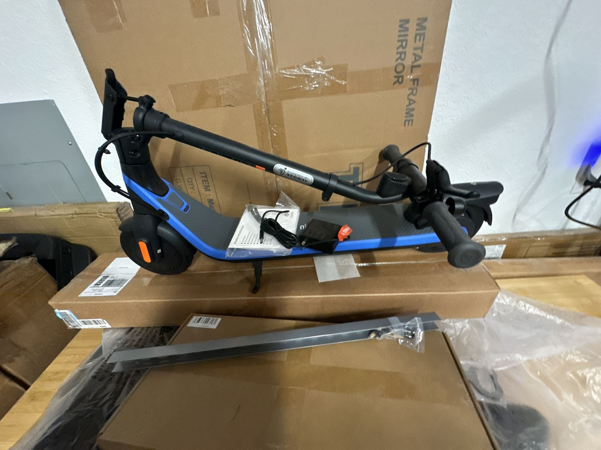 Segway Ninebot C2 Pro Electric Scooter Blue 10