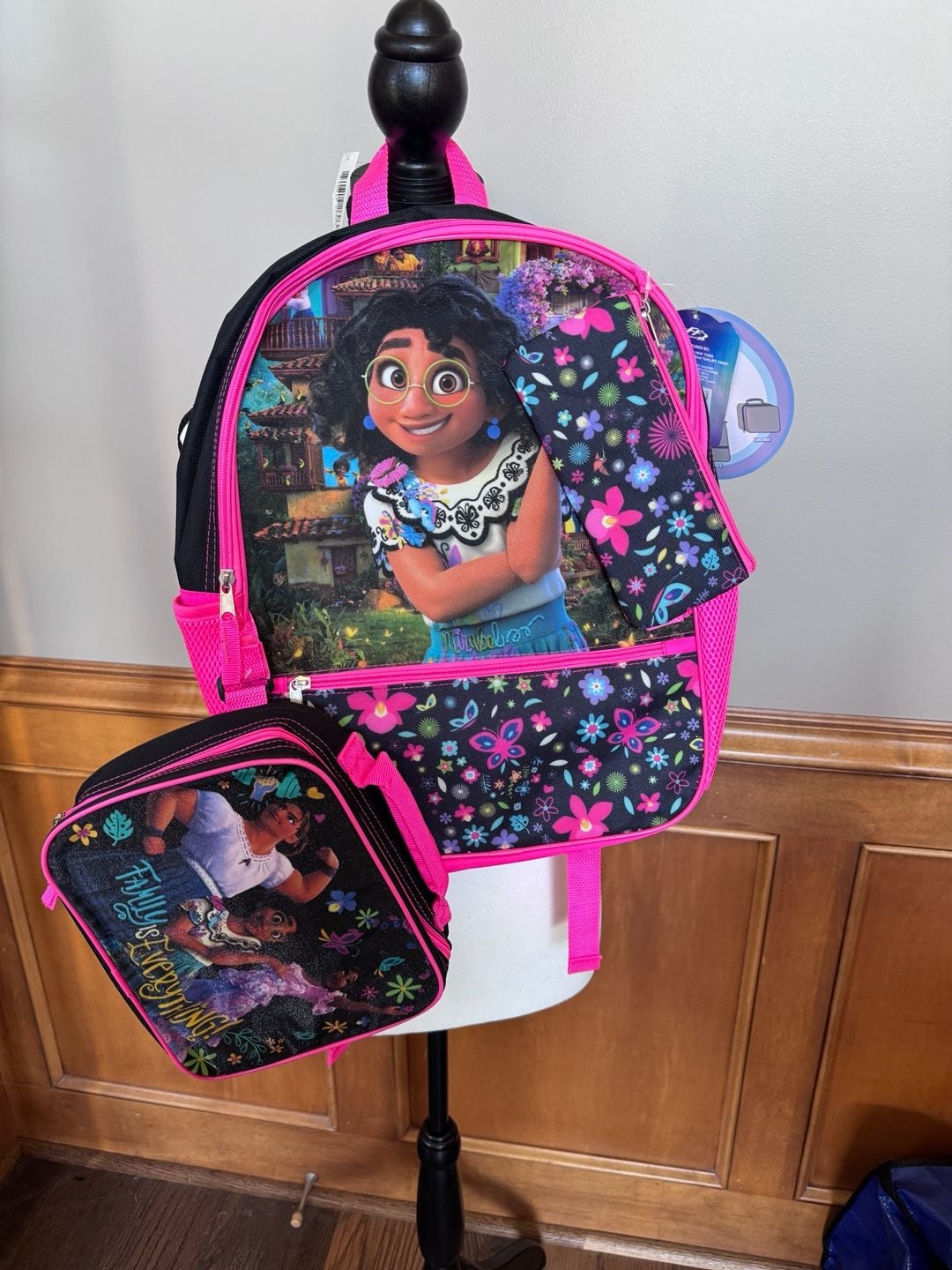 NWT Disney Encanto Mirabel 3 Piece Backpack And Lunch Tote Set 2