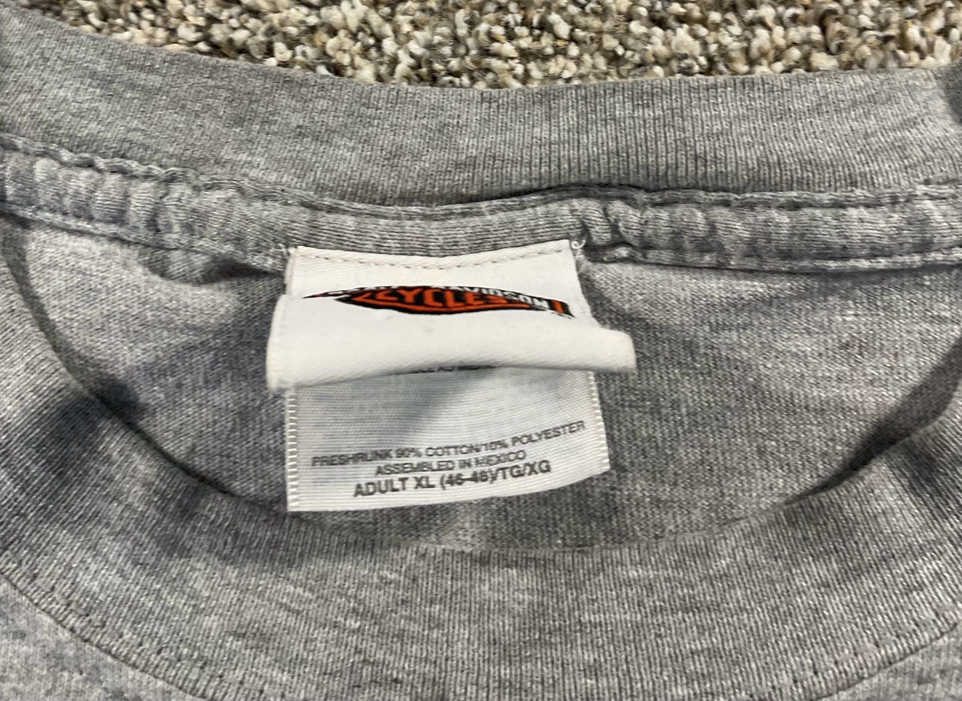 Harley-Davidson Rules The Road Santa Maria California T-Shirt Gray 5