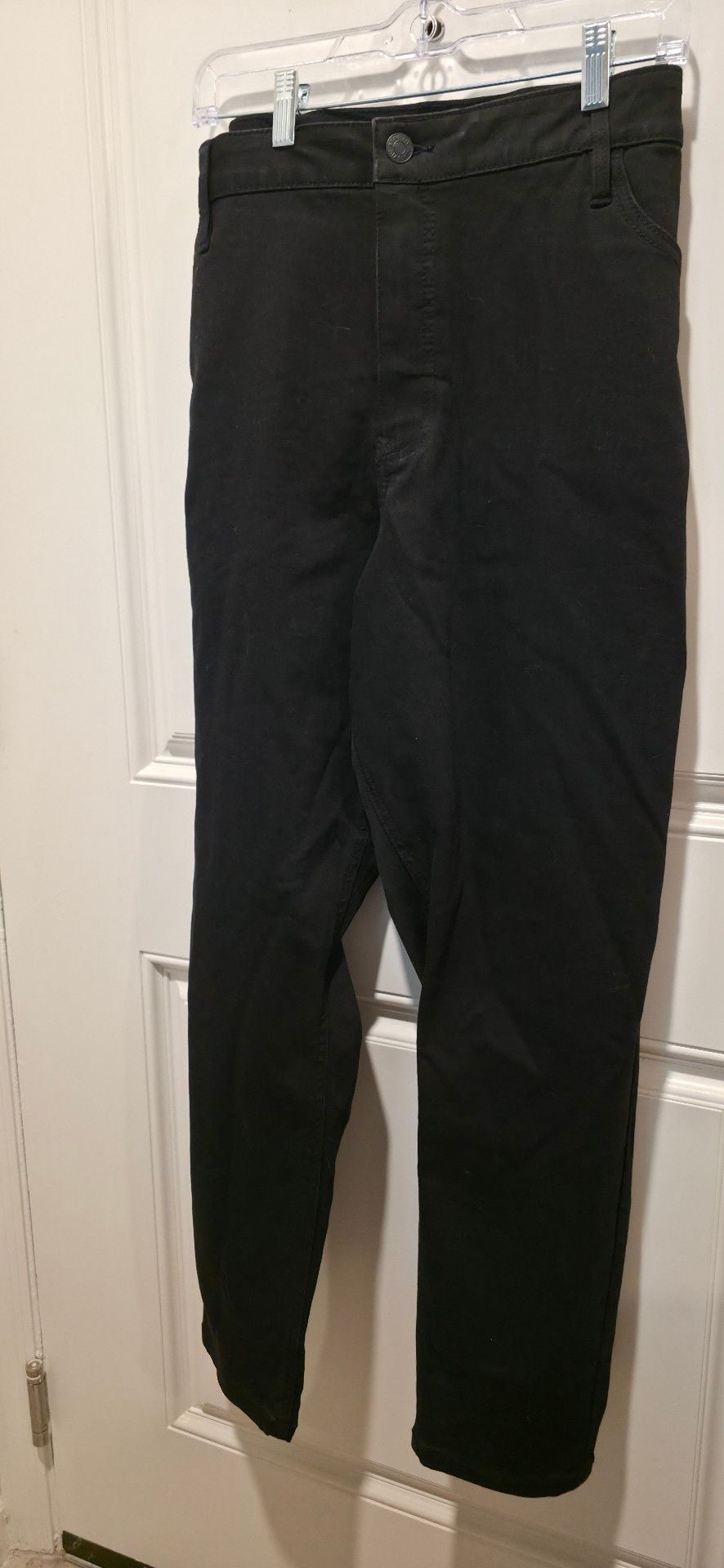 Ava & Viv High-Rise Skinny Jeans Size 26 Black Stretch 2