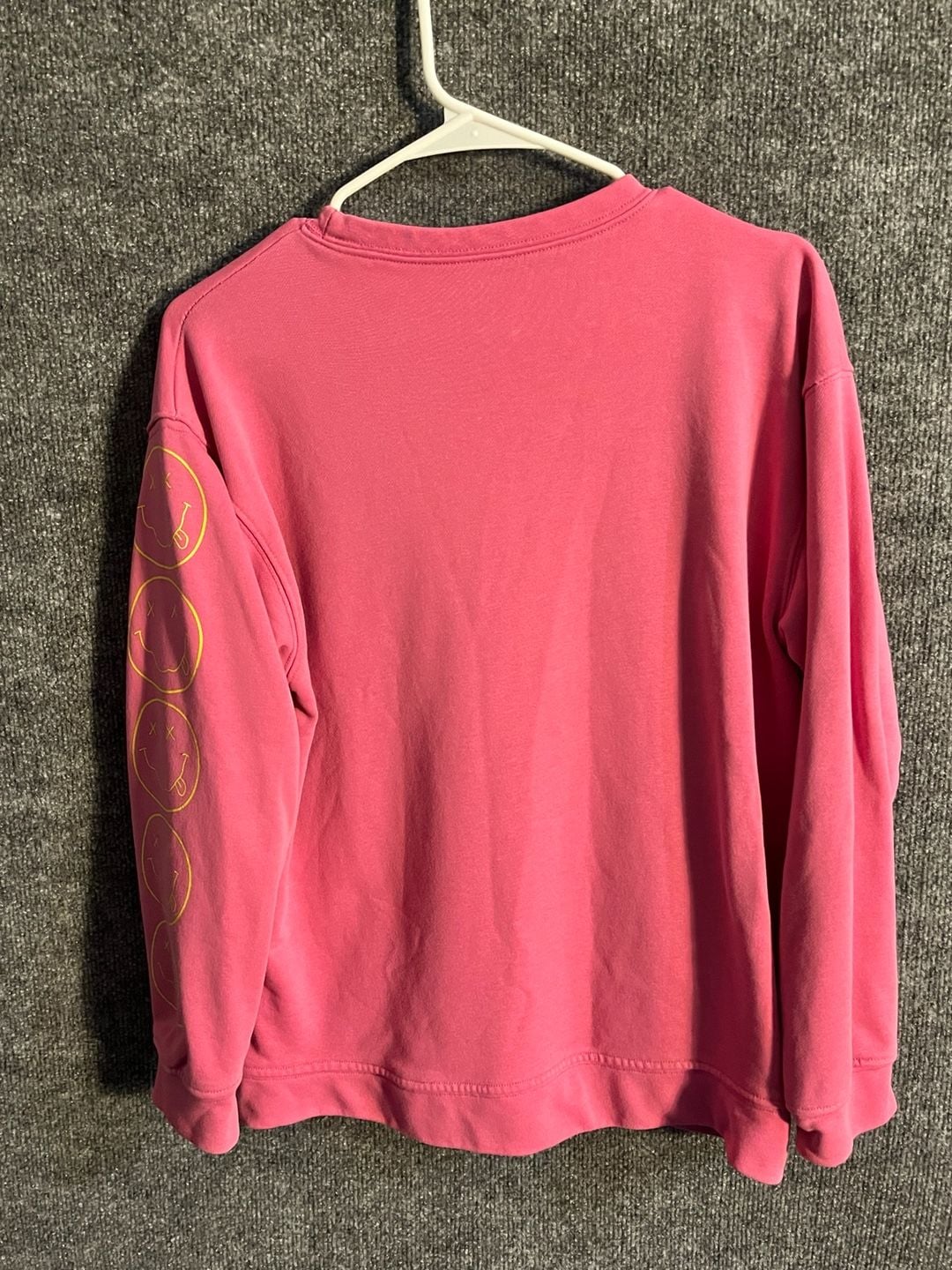 Nirvana Pink Spiral Crewneck Sweatshirt 3