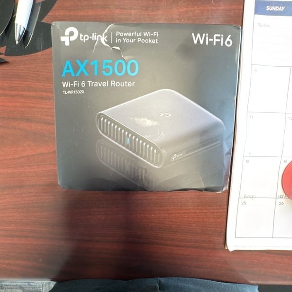 TP-Link AX1500 Wi-Fi 6 Travel Router TL-WR1502X