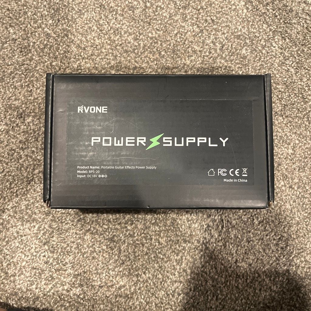 Rowin Portable Guitar Effects Power Supply Model RPS-20 1
