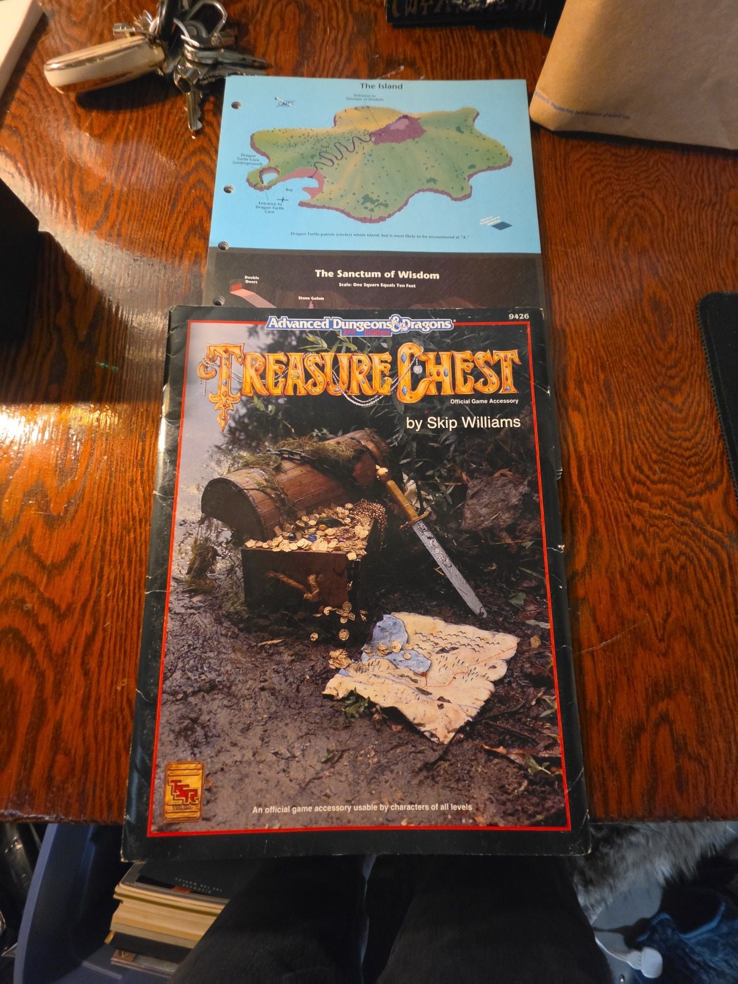 TSR Advanced Dungeons & Dragons 2nd Edition Treasure Chest 1