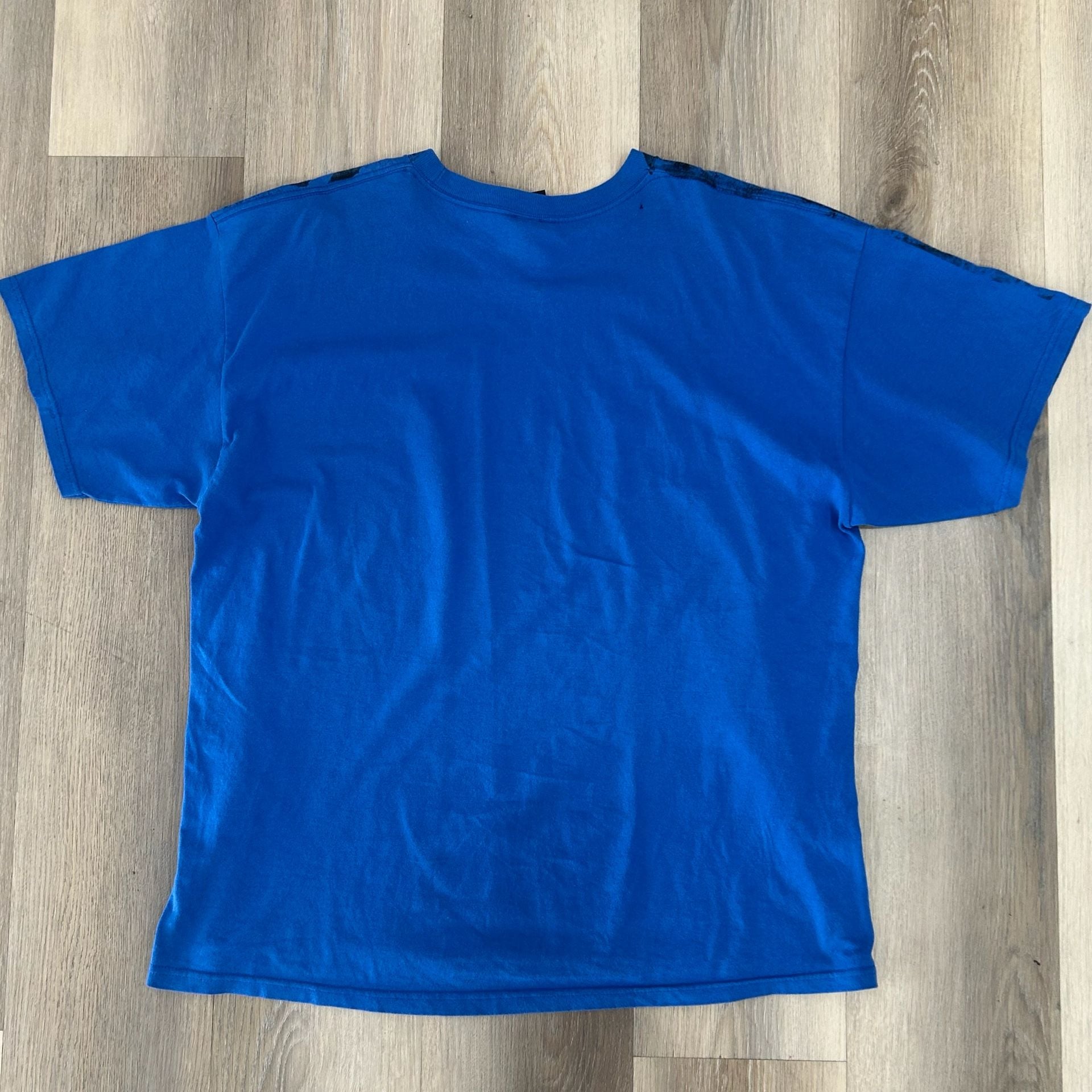 Tapout Tribal Graphic T-Shirt Blue Y2K Retro 3