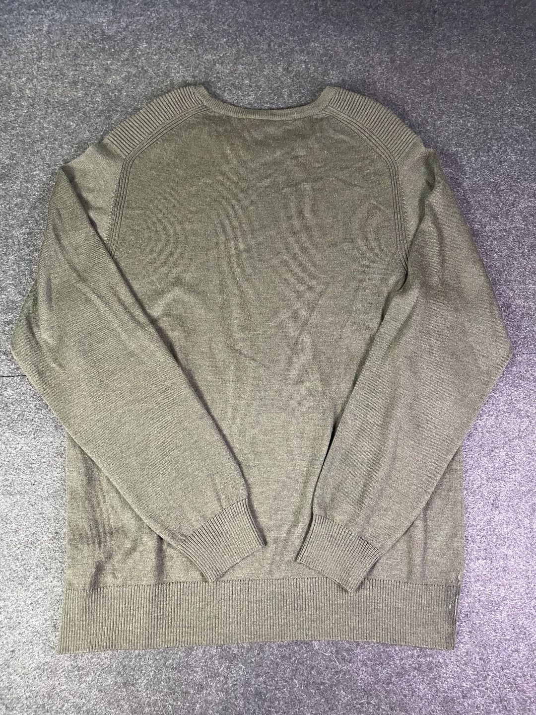 Rodd And Gunn Sweater Size XL Olive Green Merino Wool Crewneck 10