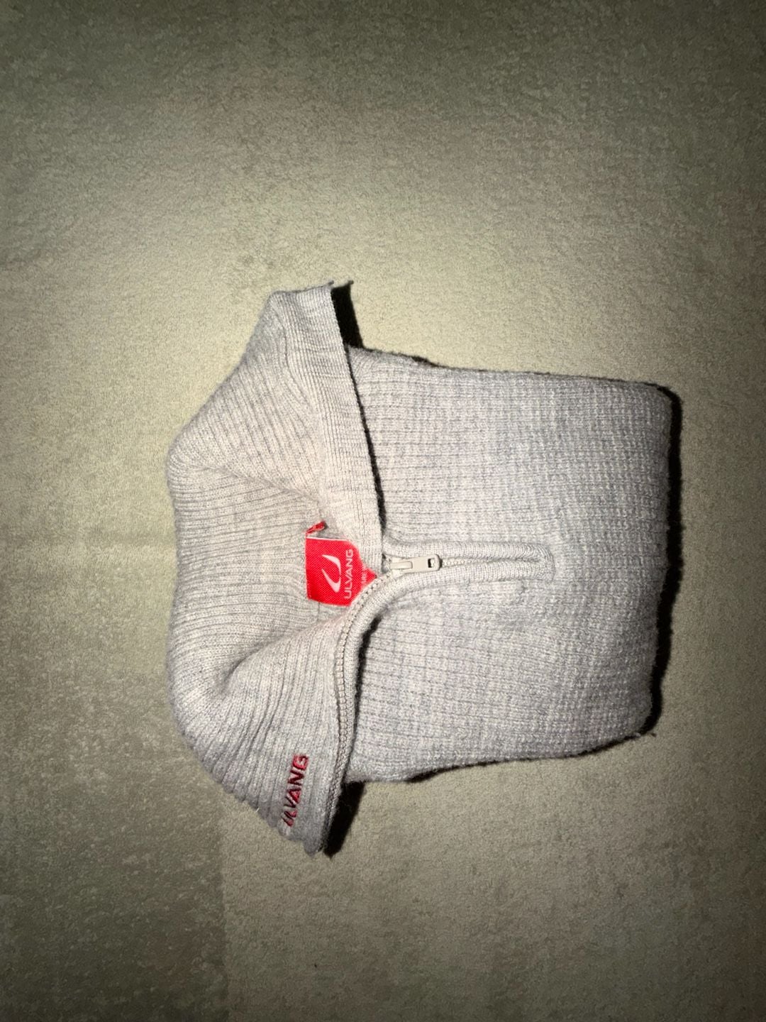 Ulvang 1/4 Zip Gray Wool Sweater 12