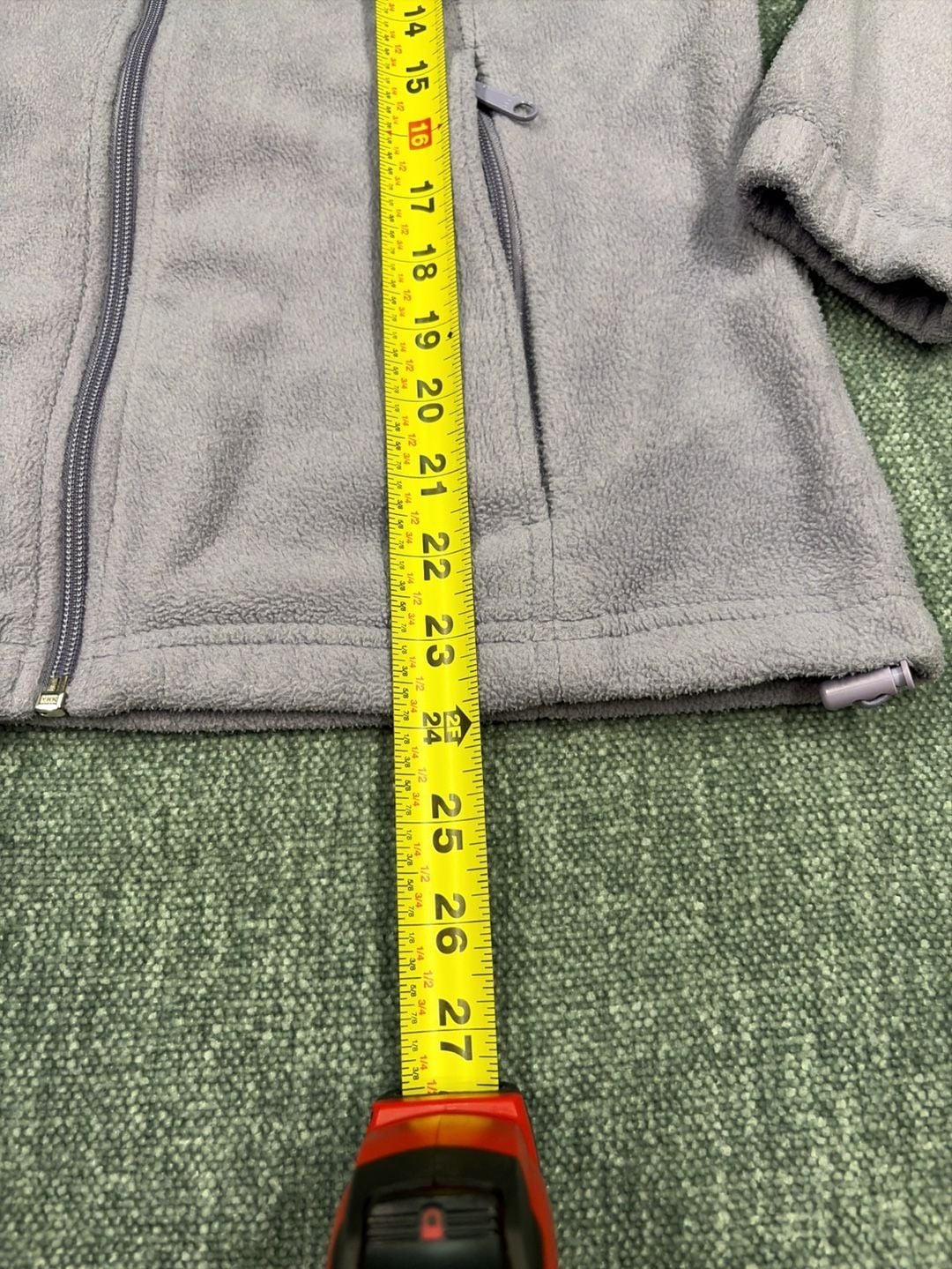 Columbia Benton Springs Full Zip Fleece Jacket Gray/Purple Women’s Small 3