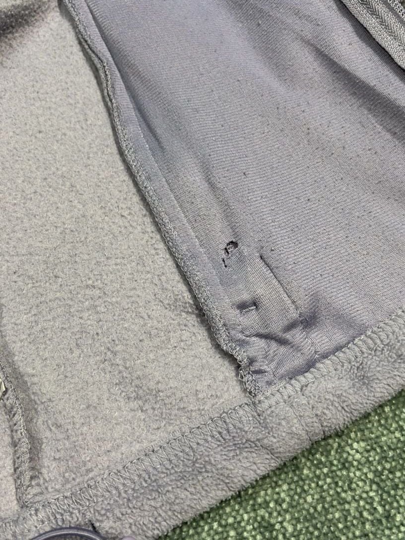 Columbia Benton Springs Full Zip Fleece Jacket Gray/Purple Women’s Small 8
