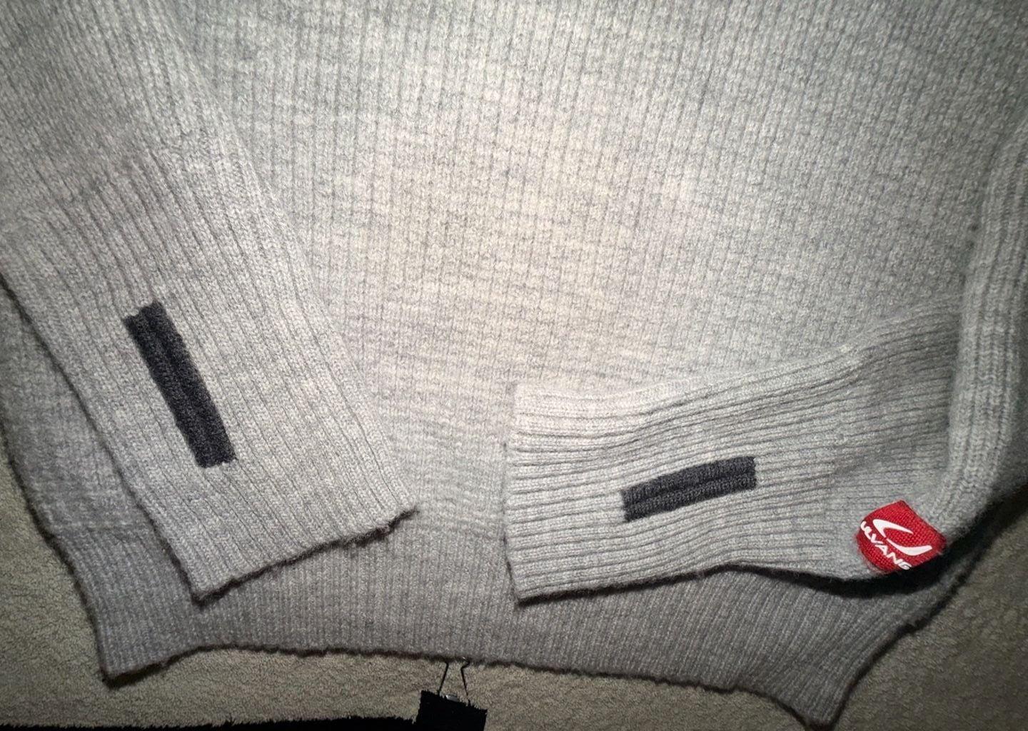 Ulvang 1/4 Zip Gray Wool Sweater 5