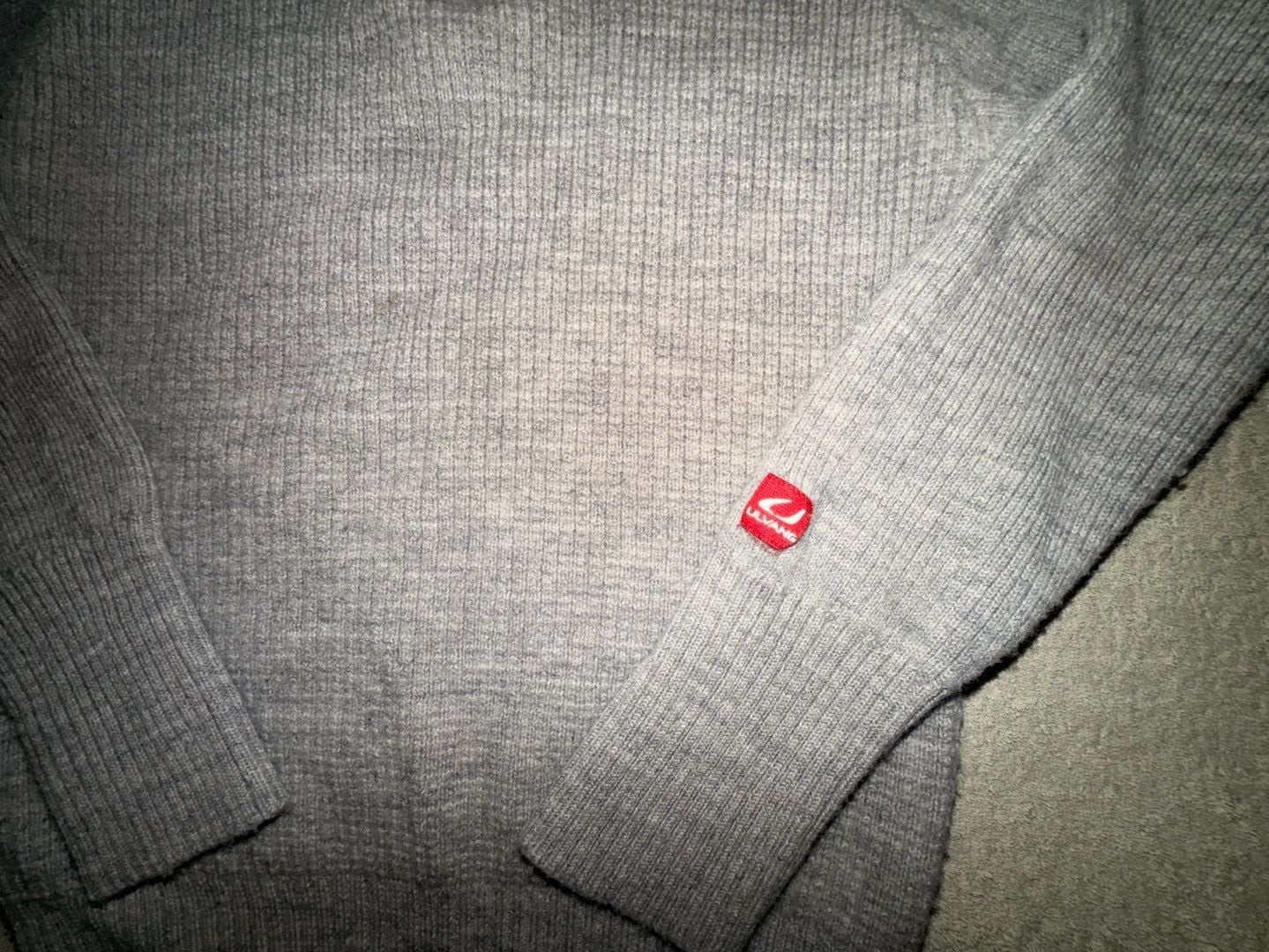 Ulvang 1/4 Zip Gray Wool Sweater 3