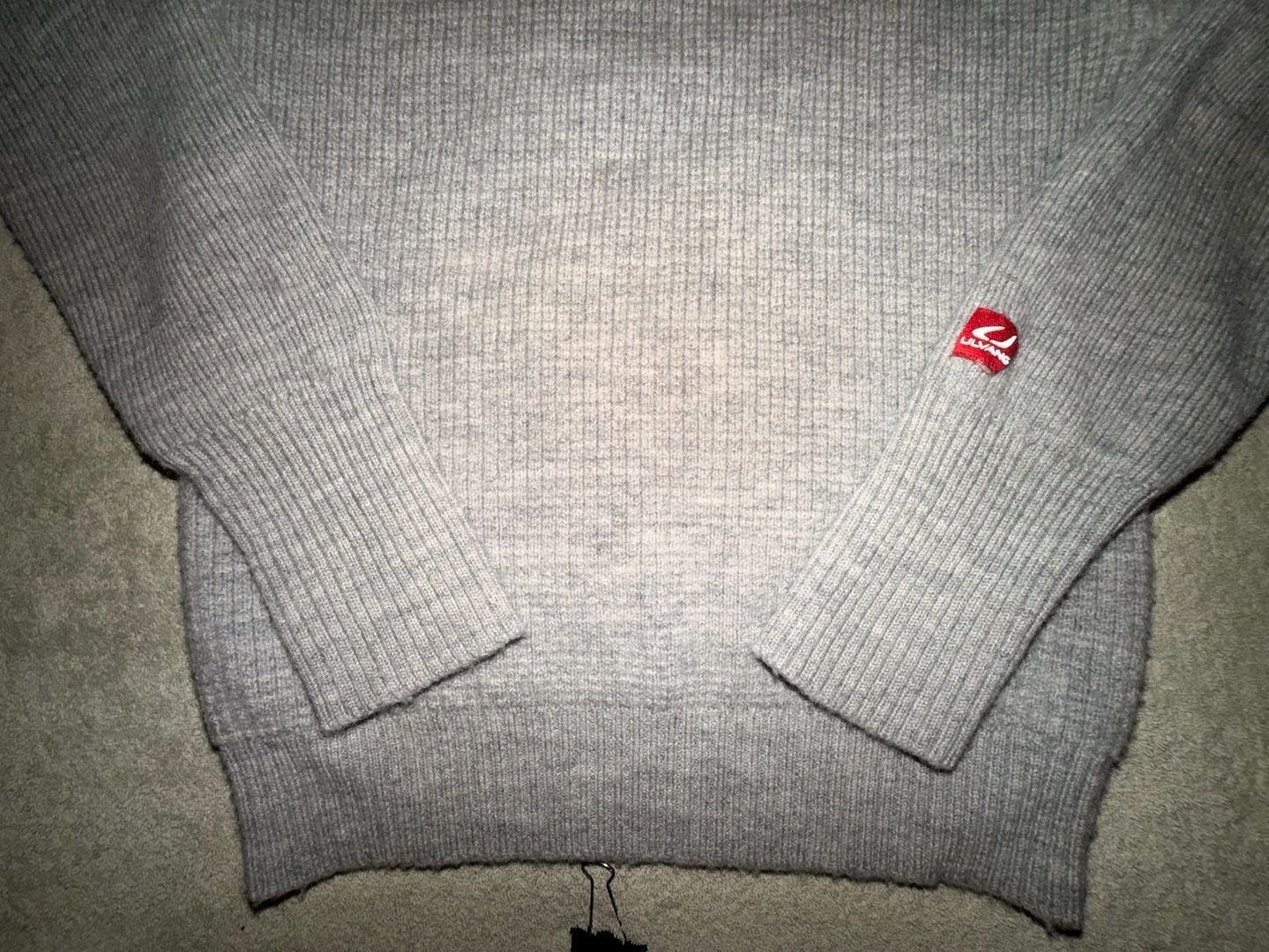 Ulvang 1/4 Zip Gray Wool Sweater 4