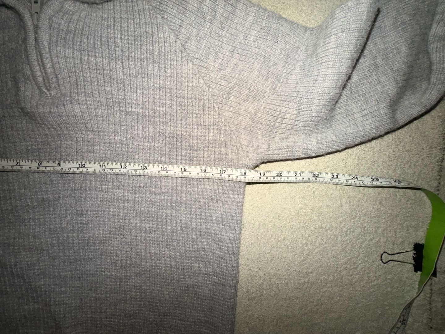Ulvang 1/4 Zip Gray Wool Sweater 7