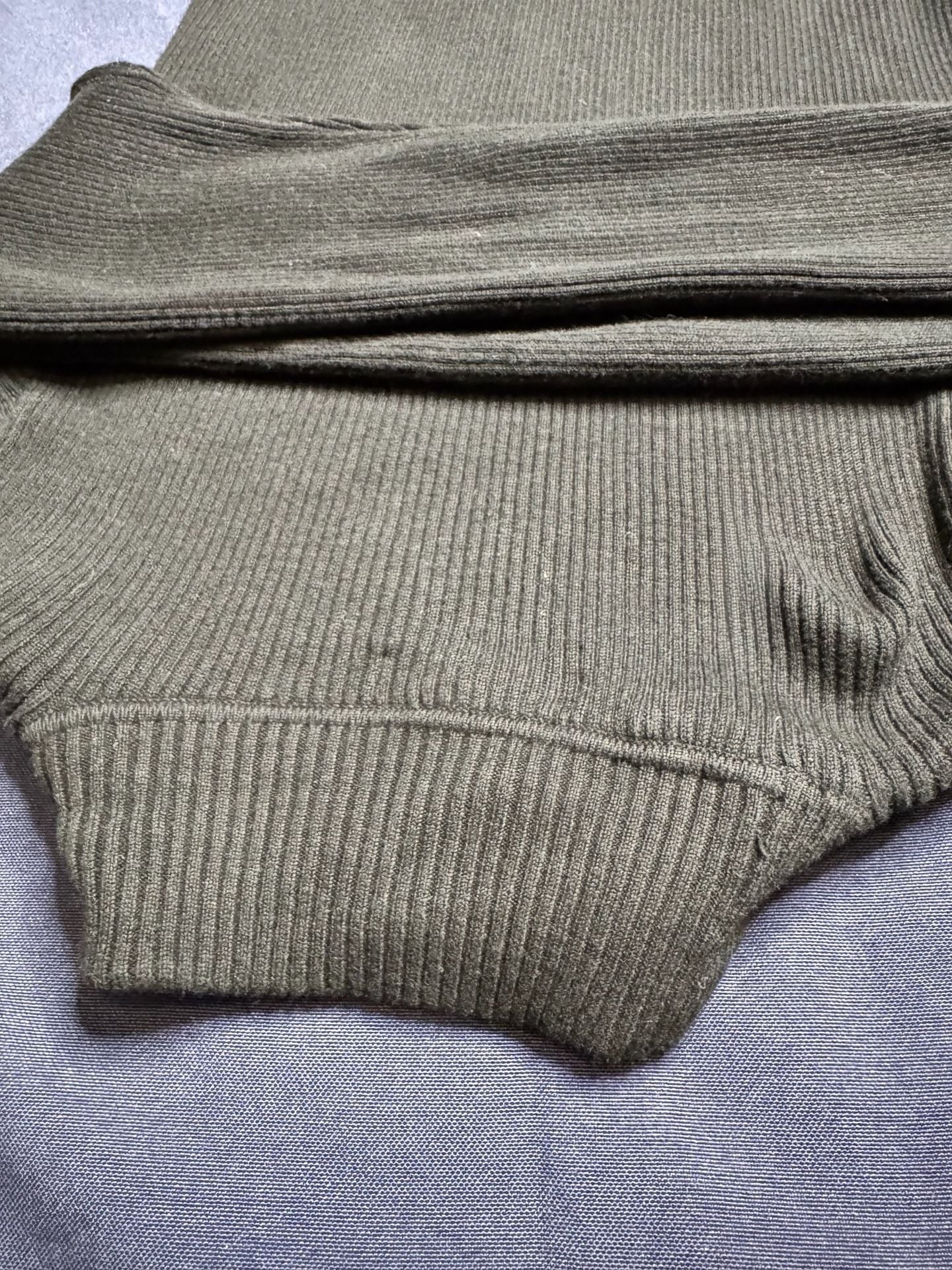 Lauren Ralph Lauren Petite Black 100% Cotton Ribbed Turtleneck Sweater PM 11