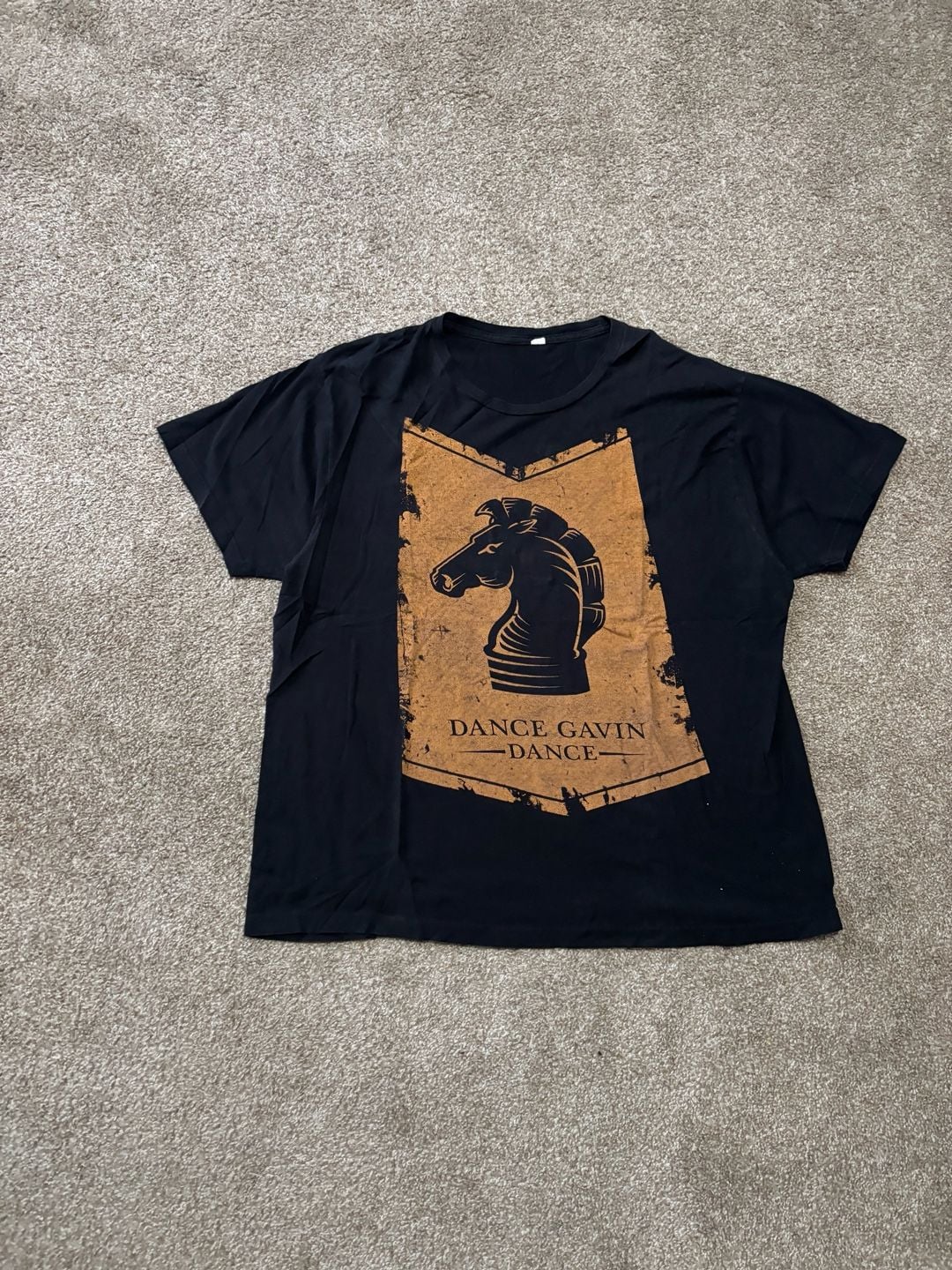 Early 2000s Y2K Dance Gavin Dance Black Knight Graphic Band T-Shirt 2