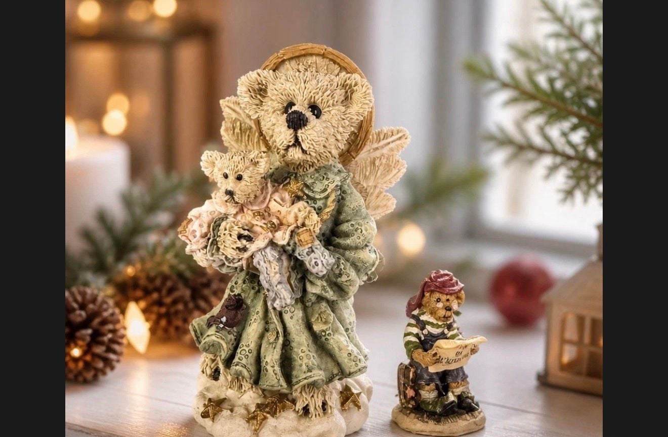 Boyds Bears Alexandra and Belle Telephone Tied Figurine 7