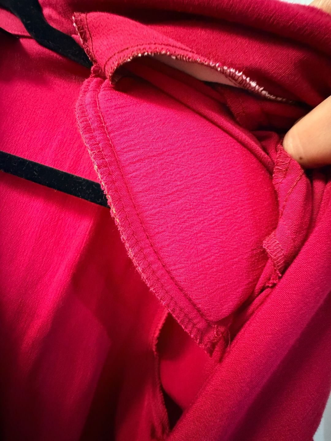 Vintage Blazer Dress Size 14 Red Double Breasted Belted Midi 11