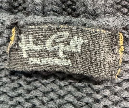 Brandy Melville John Galt Navy American Flag Cotton Knit Sweater 3
