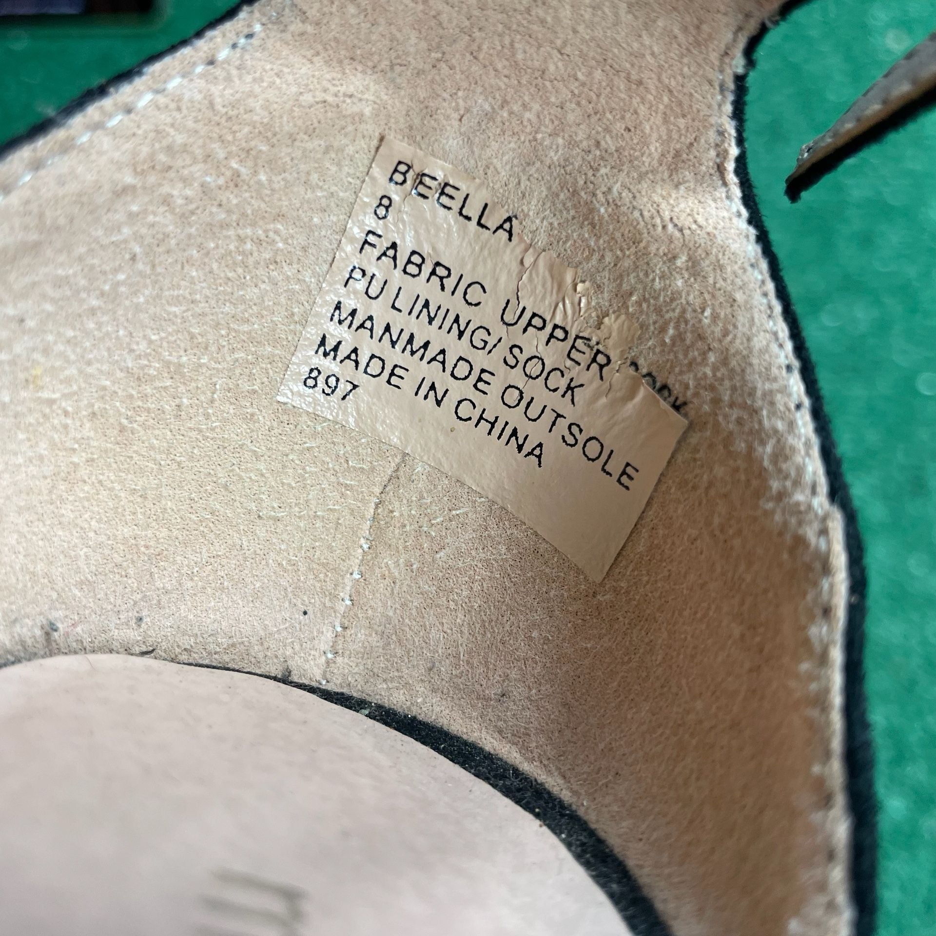 Madden Girl Beella Size 8 Black Suede Block Heel Sandals 5