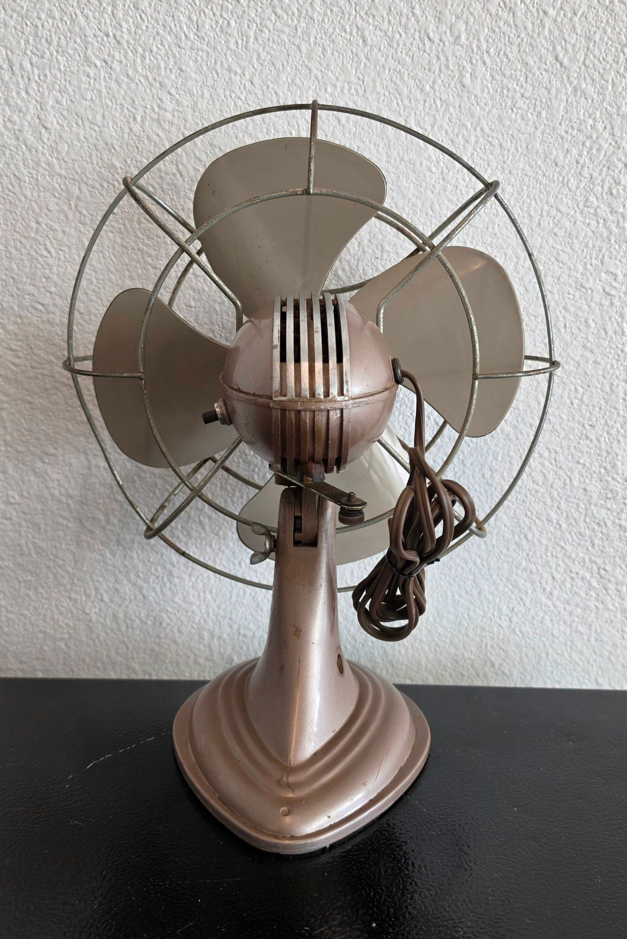Westinghouse Art Deco Desk Fan IDLA4 Vintage Industrial Metal Fan 2