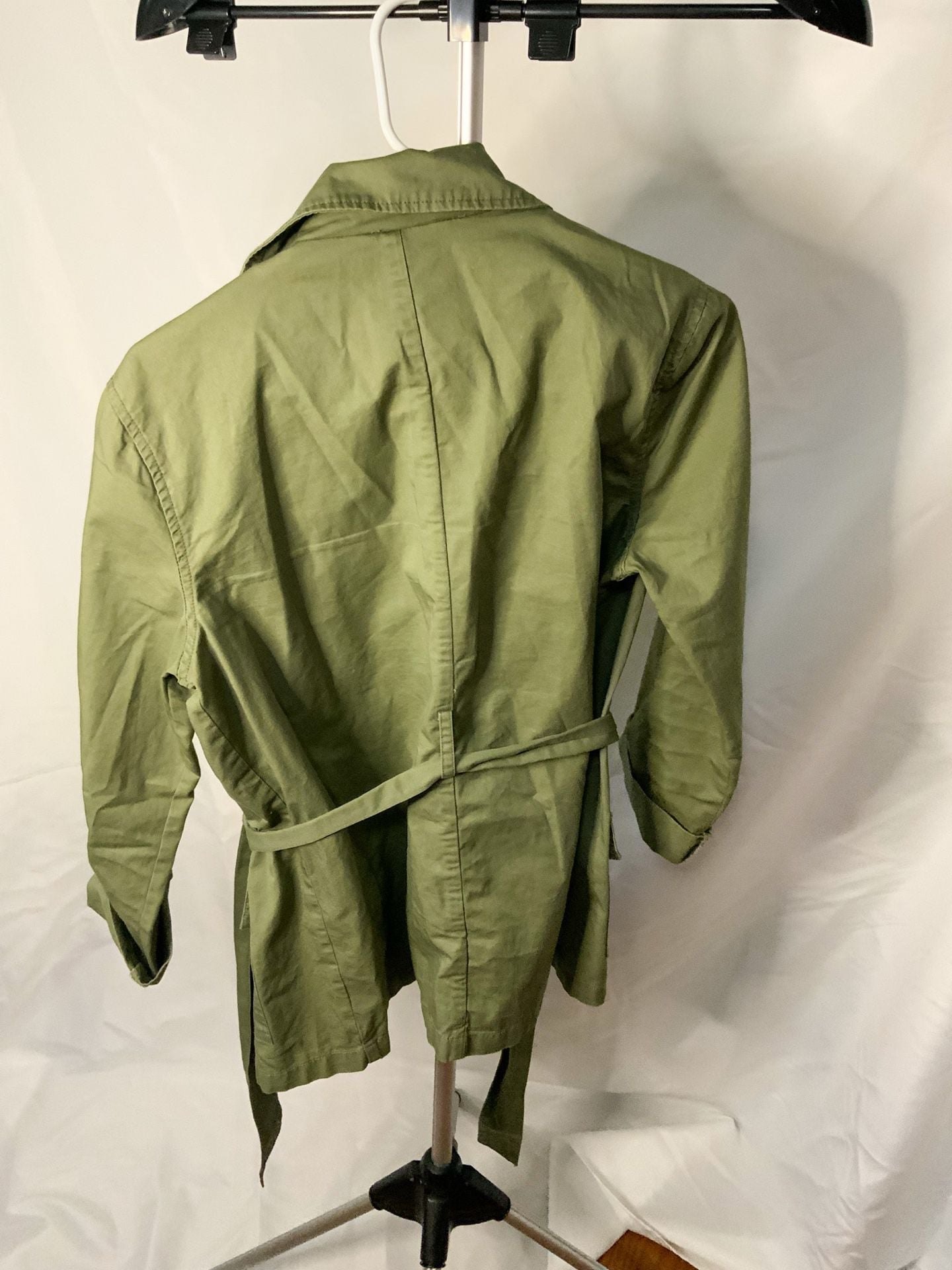 Charlotte Russe Utility Jacket Women’s Size S Green Cotton 3