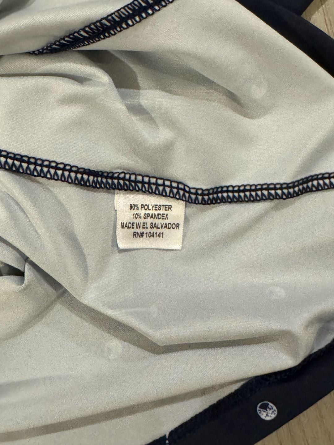 Lady Hagen Golf Pullover Size L Navy Blue Golf Print 6