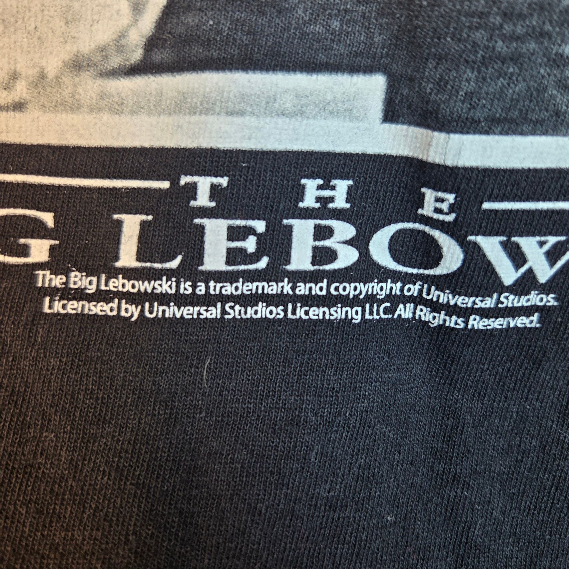 Alstyle The Big Lebowski The Dude T-Shirt Size L Black Movie Tee 5