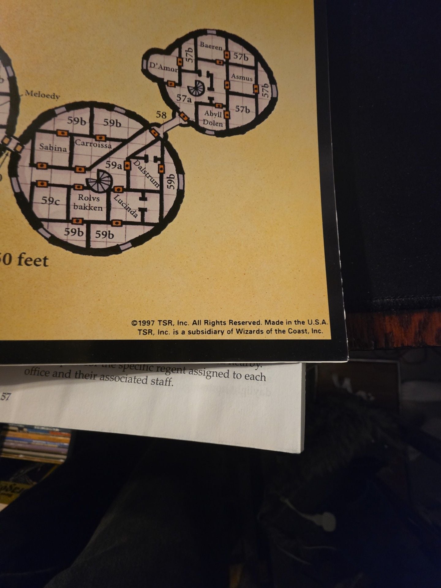 TSR Advanced Dungeons & Dragons College Of Wizardry Accessory 6