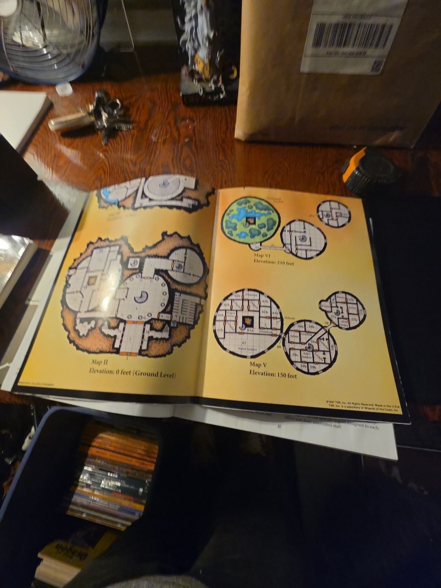 TSR Advanced Dungeons & Dragons College Of Wizardry Accessory 7