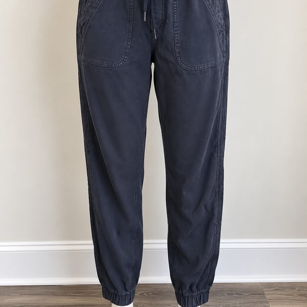 Athleta Farallon Jogger Women’s Size 2 Black Pull On Cotton Stretch Pants