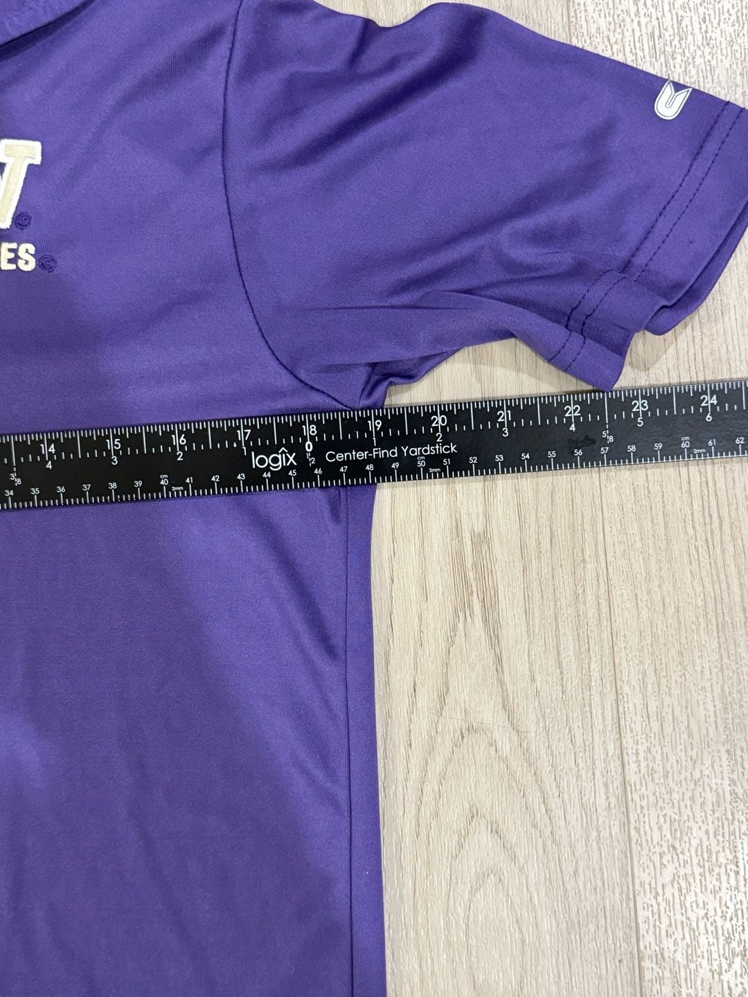 Colosseum Washington Huskies Polo Size S Purple Short Sleeve 5