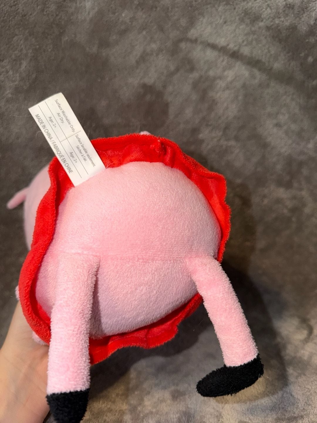 Peppa Pig Plush Toy Stuffed Animal Red Dress 7