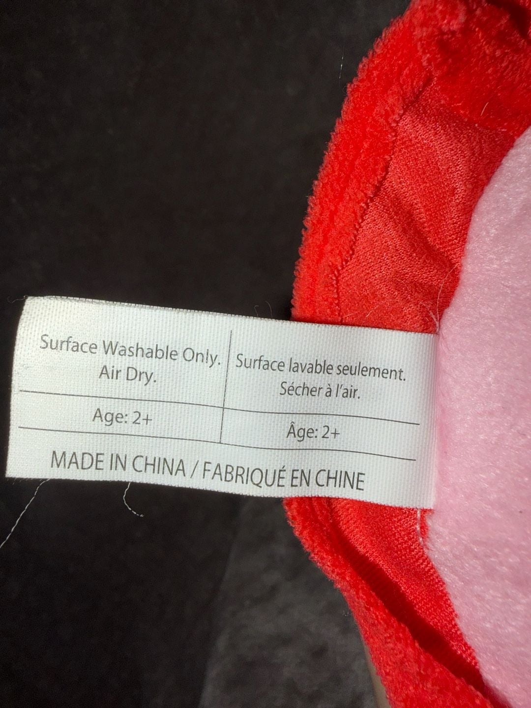 Peppa Pig Plush Toy Stuffed Animal Red Dress 9