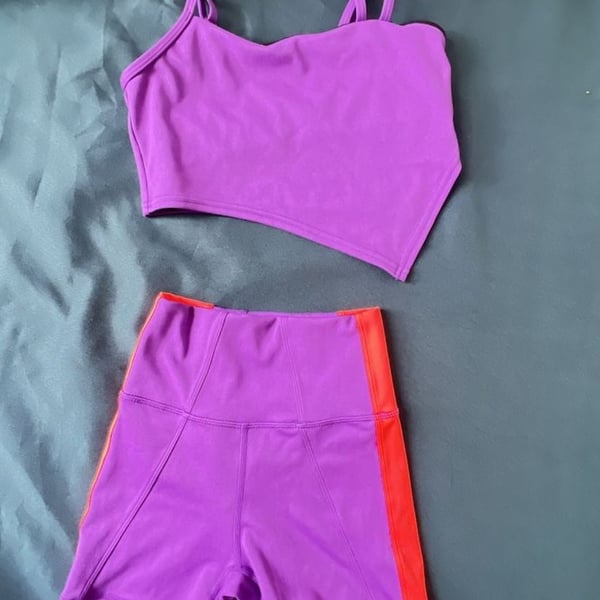 Jo+Jax Activewear Set Size XXSA Purple
