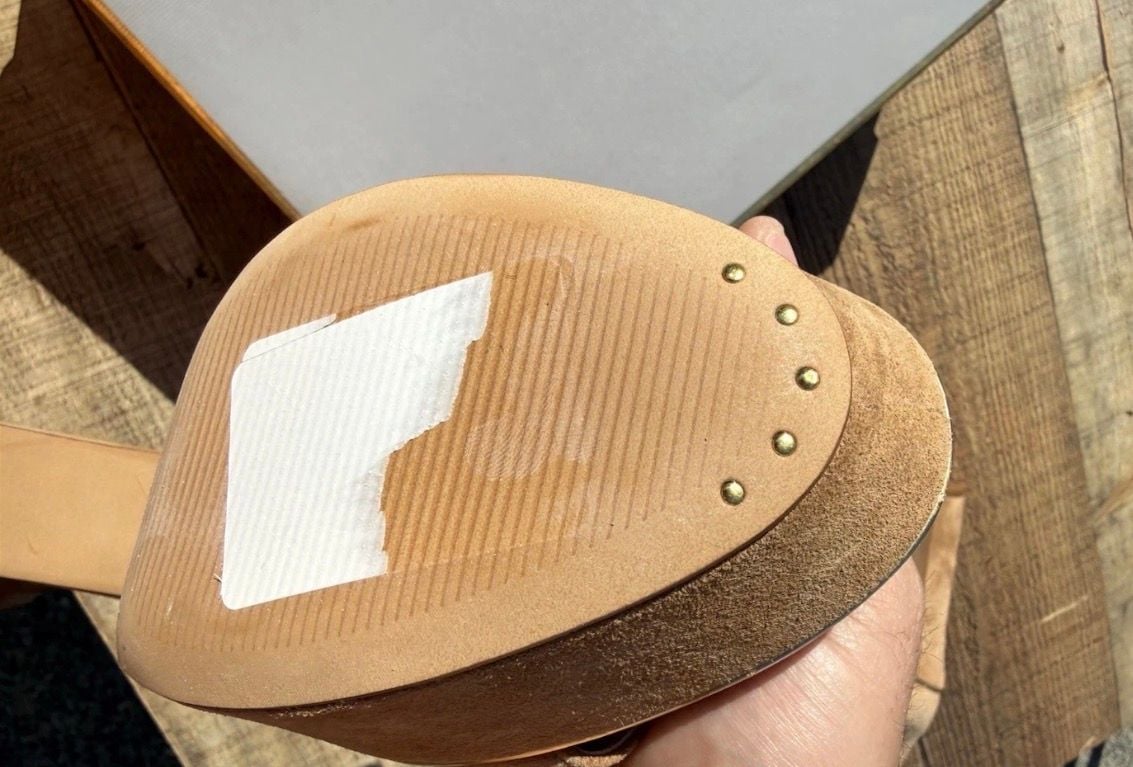 Louise Et Cie Lo-Jazmin Size 8.5M Hazelnut Kidsuede Platform Heel 6
