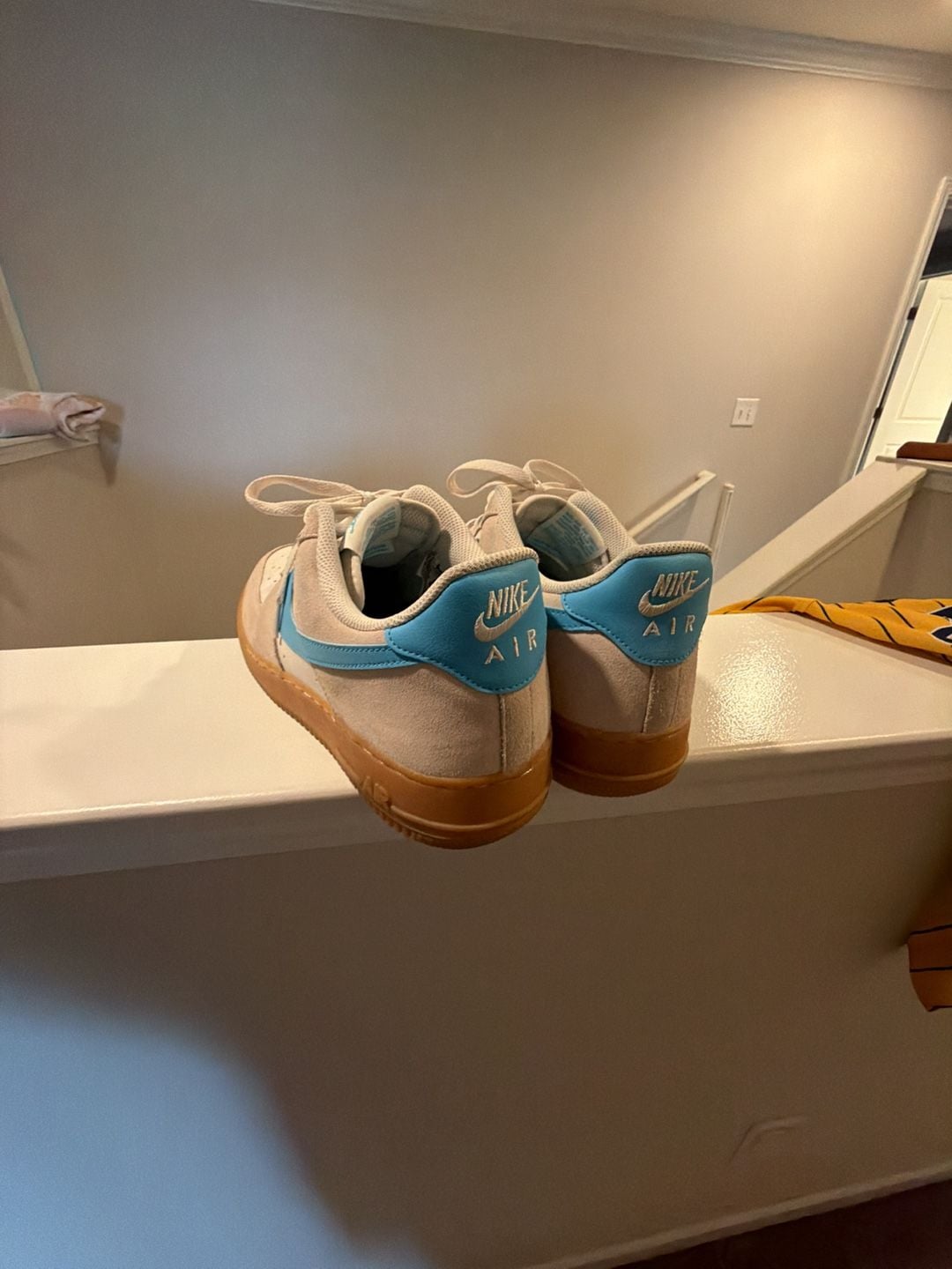 Nike Air Force 1 '07 LV8 Size 13 Phantom Baltic Blue Gum 3
