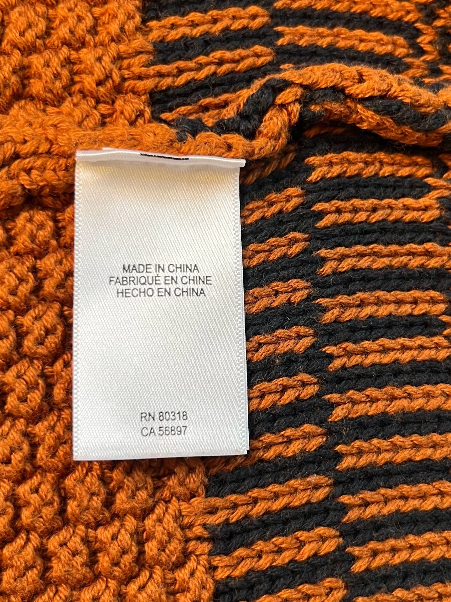 Lucky Brand Geometric Print Knit Cardigan Sweater | Boho Retro Style 7
