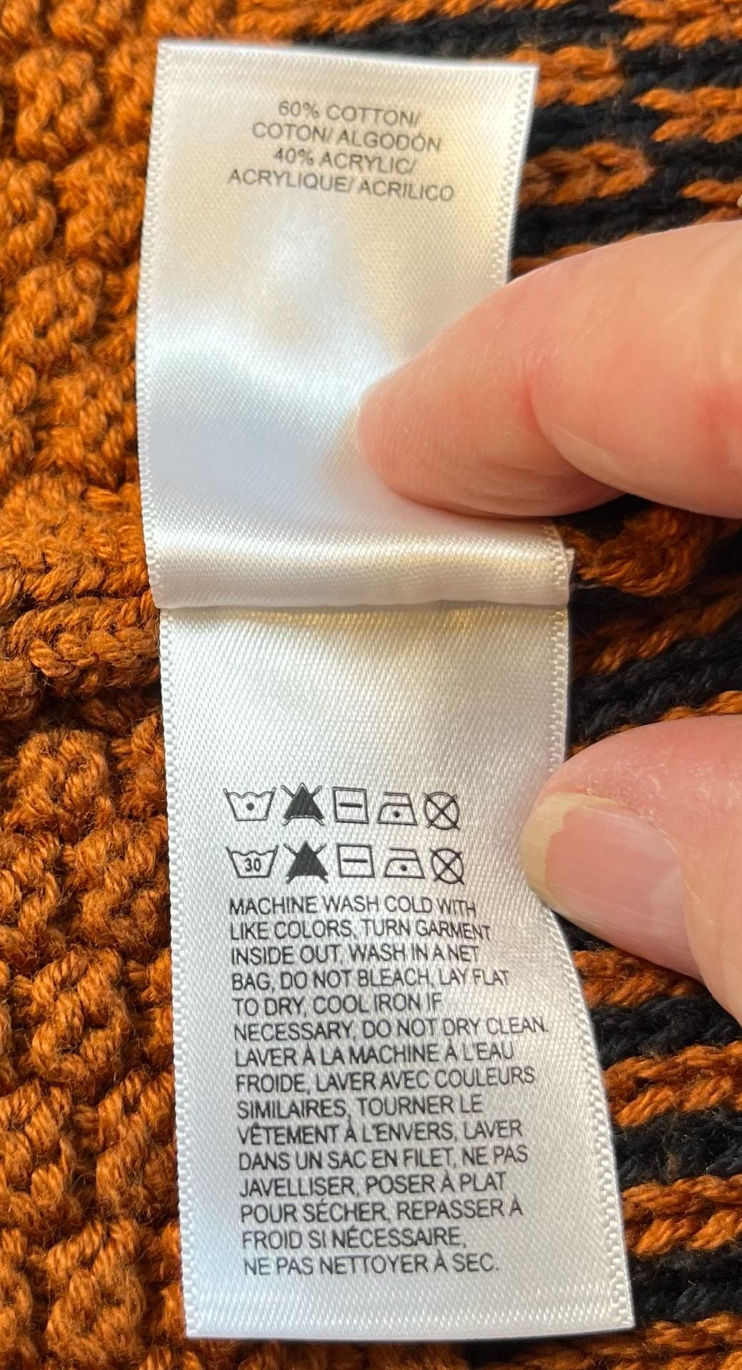 Lucky Brand Geometric Print Knit Cardigan Sweater | Boho Retro Style 8